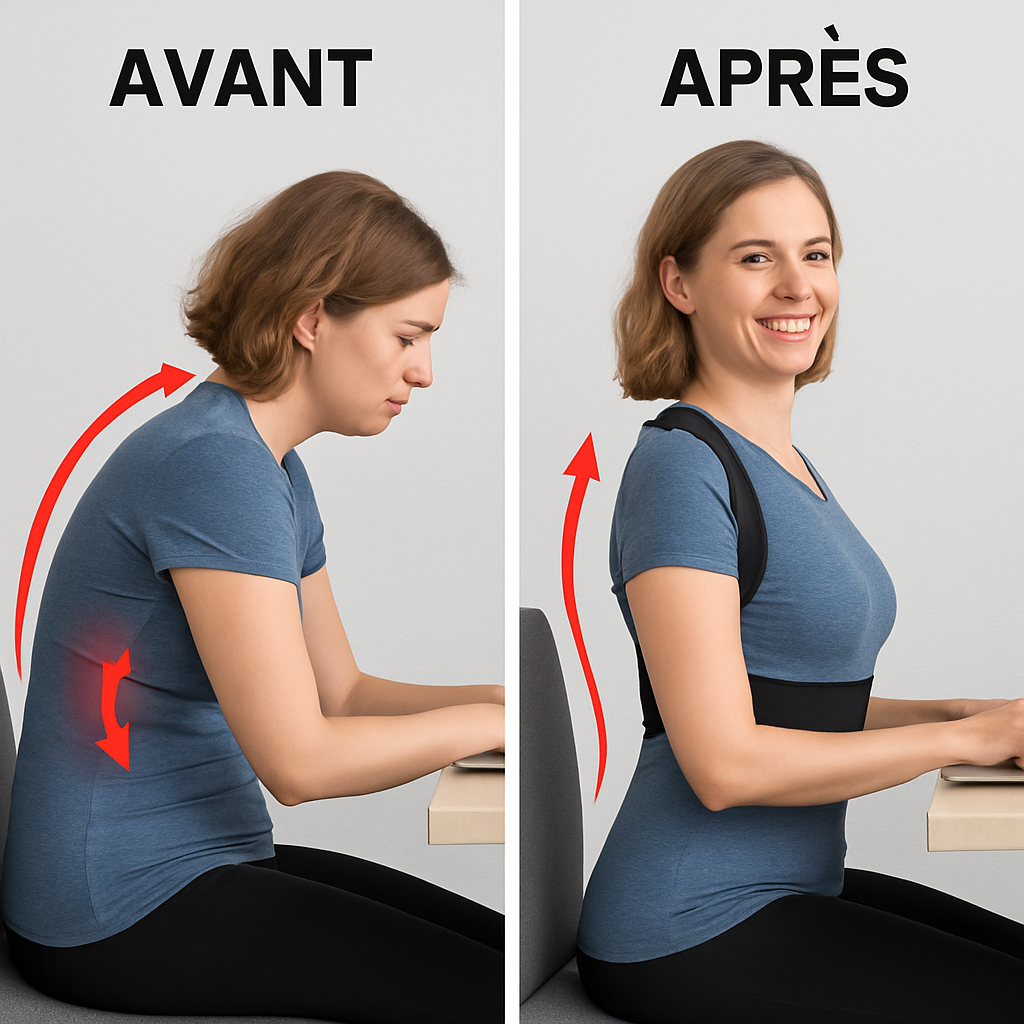 PostureFit™ | Corrige la posture et soulage les douleurs dorsales
